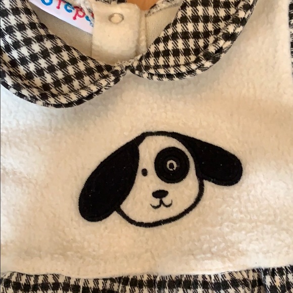 Cute fleece “puppy” infant dress 12mth - Picture 3 of 4